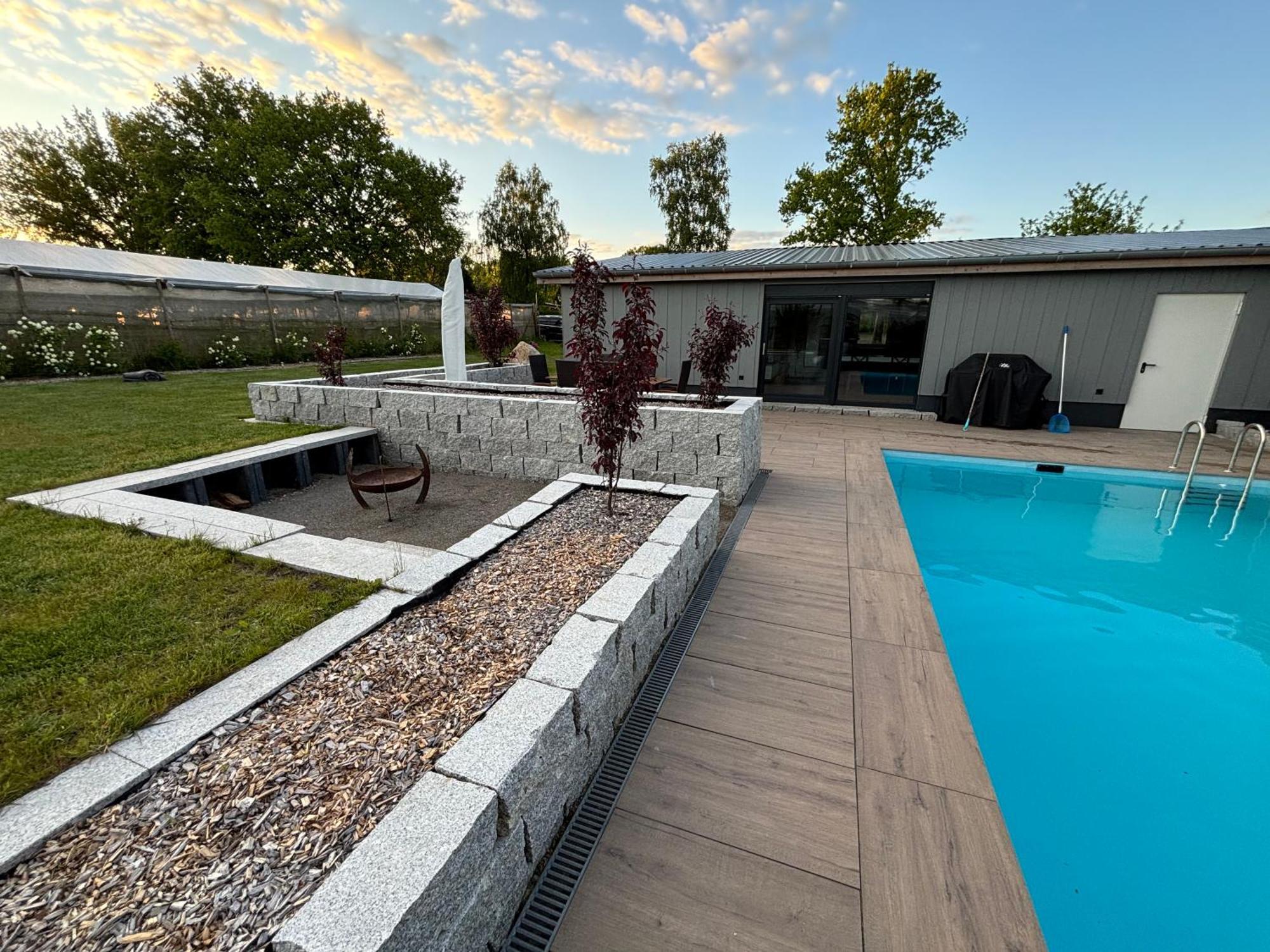 Ferienhaus Mit Privatem Pool Soltau Kültér fotó